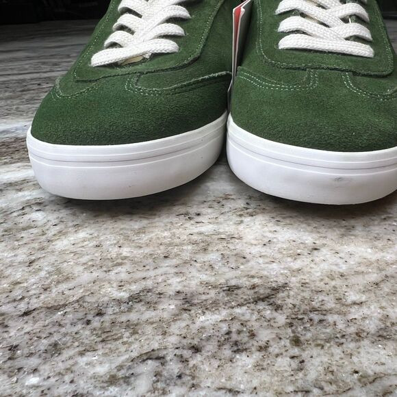 Janie and Jack x Disney, Ivy Green Disney Mickey Mouse Suede Sneaker, Youth 4 - Picture 10 of 13